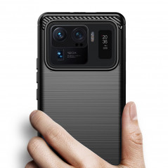 XIAOMI Mi 11 Ultra Case Carbon Elegant  Black