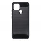 Oppo A15s Case Carbon Elegant  Black