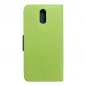Nokia 2.3 Wallet Cases Fancy Book Lime / Navy