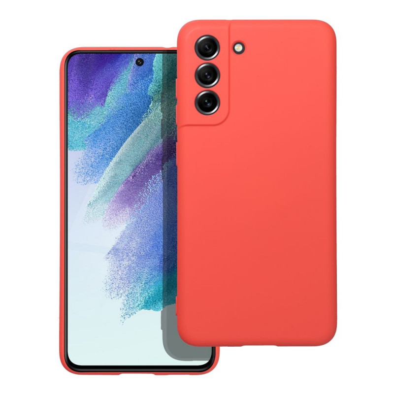 Samsung Galaxy S21 FE 5G Case Silicone Elegant  Peach