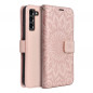 Samsung Galaxy S21 FE 5G Wallet Cases MEZZO Book Mandala  Rose gold