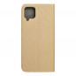 Samsung Galaxy A12 Wallet Cases Sensitive Book Gold
