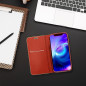 Apple iPhone SE 2022 5G Wallet Cases LUNA Book Gold Elegant  Red