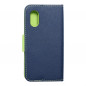 Samsung Galaxy Xcover 5 Wallet Cases Fancy Book Navy / Lime