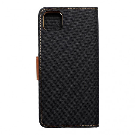 Samsung Galaxy A22 5G Wallet Cases CANVAS Book Black