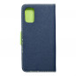 Samsung Galaxy A02s Wallet Cases Fancy Book Navy / Lime