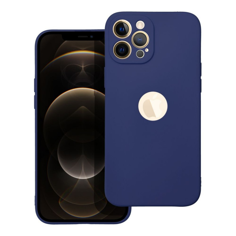 Apple iPhone 12 Pro Max Case Soft Dark blue