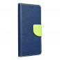 Samsung Galaxy A52s 5G Wallet Cases Fancy Book Navy / Lime