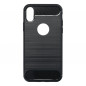 Apple iPhone XS Case Carbon Elegant  Black