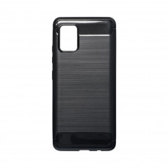 Samsung Galaxy A51 LTE Case Carbon Elegant  Black