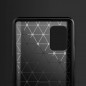 Samsung Galaxy A51 LTE Case Carbon Elegant  Black