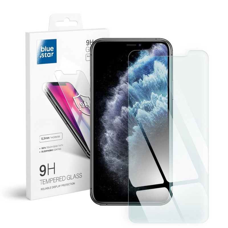 Apple iPhone XS Tempered glass Blue Star 9H Transparent