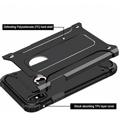 Apple iPhone XS Hardened cover Armor Black