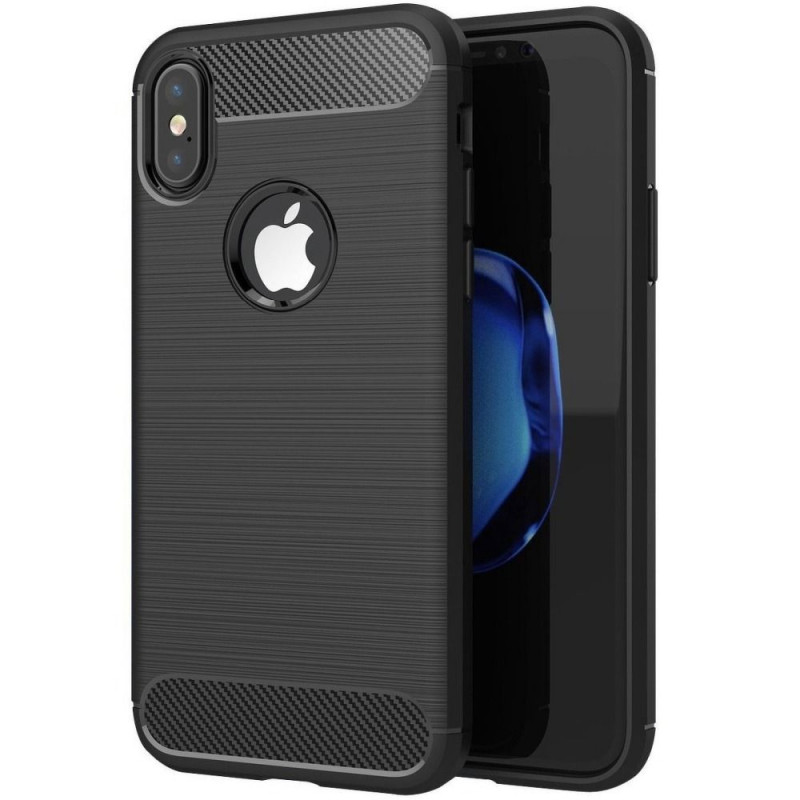 Apple iPhone X Case Carbon Elegant  Black