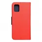 Samsung Galaxy A51 5G Wallet Cases Fancy Book Red / Navy
