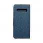Samsung Galaxy S10 Wallet Cases CANVAS Book Navy blue