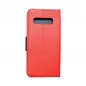 Samsung Galaxy S10 Plus Wallet Cases Fancy Book Red / Navy