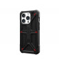 Apple iPhone 15 Pro Case Urban Armor Gear Monarch Premium case  MagSAFE  Kevlar black