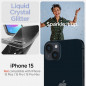 Apple iPhone 15 Case Spigen Liquid Crystal Crystal clear  Glitter crystal