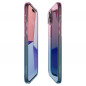 Apple iPhone 15 Case Spigen Liquid Crystal Crystal clear  Gradation pink