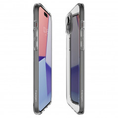 Apple iPhone 15 Plus Case Spigen Liquid Crystal Crystal clear  Transparent