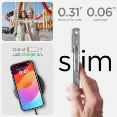Apple iPhone 15 Plus Case Spigen Liquid Crystal Crystal clear  Glitter crystal