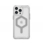 Apple iPhone 15 Pro Max Case Urban Armor Gear Plyo Premium case  MagSAFE  Ice silver