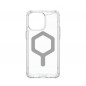 Apple iPhone 15 Pro Max Case Urban Armor Gear Plyo Premium case  MagSAFE  Ice silver