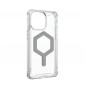 Apple iPhone 15 Pro Max Case Urban Armor Gear Plyo Premium case  MagSAFE  Ice silver