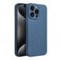 Apple iPhone 15 Pro Max Case Silicone Mag Cover MagSAFE  Blue