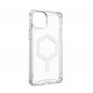 Apple iPhone 15 Plus Case Urban Armor Gear Plyo Premium case  MagSAFE  Ice white