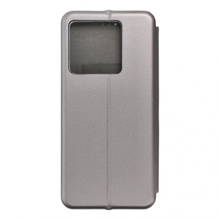 XIAOMI 13T Pro Wallet Cases Book Elegance Elegant  Grey