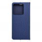 XIAOMI 13T Wallet Cases LUNA Book Carbon Carbon Fibre, Elegant  Blue