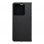 XIAOMI 13T Wallet Cases LUNA Book Carbon Carbon Fibre, Elegant  Black