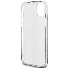 Apple iPhone 15 Plus Case Guess 4G Gold Stripe Elegant  Black
