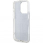 Apple iPhone 15 Pro Case Guess 4G Gold Stripe Elegant  Black