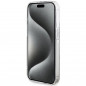 Apple iPhone 15 Pro Case Guess 4G Gold Stripe Elegant  Brown