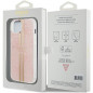 Apple iPhone 15 Plus Case Guess 4G Gold Stripe Elegant  Pink