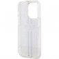 Apple iPhone 15 Pro Case Guess 4G Gold Stripe Elegant  Pink