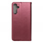 Samsung Galaxy A15 LTE Wallet Cases Smart Magneto book Burgundy