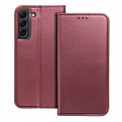 Samsung Galaxy A15 5G Wallet Cases Smart Magneto book Burgundy