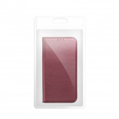 Samsung Galaxy A15 5G Wallet Cases Smart Magneto book Burgundy