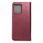 Motorola Edge 40 Wallet Cases Smart Magneto book Burgundy