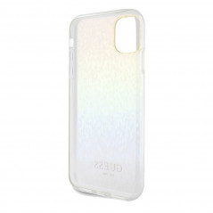 Apple iPhone 11 Case Guess IML Faceted Mirror Elegant  Disco iridescent