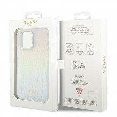 Apple iPhone 13 Pro Max Case Guess IML Faceted Mirror Elegant  Disco iridescent