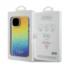 Apple iPhone 14 Case Guess IML Faceted Mirror Elegant  Disco iridescent