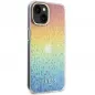 Apple iPhone 15 Case Guess IML Faceted Mirror Elegant  Disco iridescent