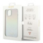 Apple iPhone 15 Case Guess IML Faceted Mirror Elegant  Disco iridescent