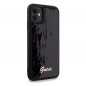 Apple iPhone 11 Case Guess Sequin Script Metal Elegant  Black