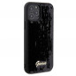 Apple iPhone 12 Case Guess Sequin Script Metal Elegant  Black